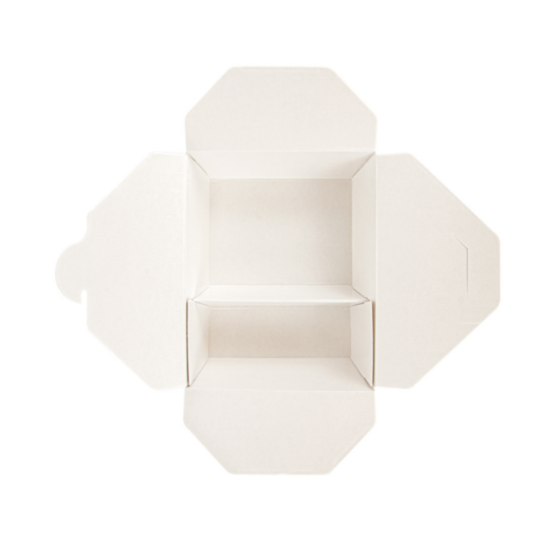 Boîte AMERICAINE KRAFT 1200/1300ML avec 2 compart.