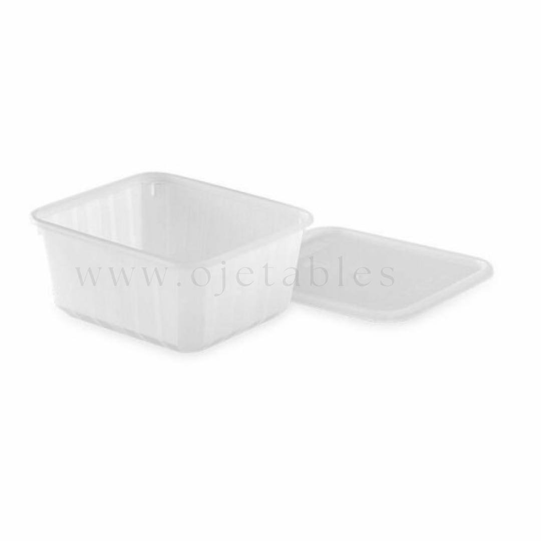 BOITE INJECTEE RIGIDE "CARTY BOX" 450ml avec couvercle