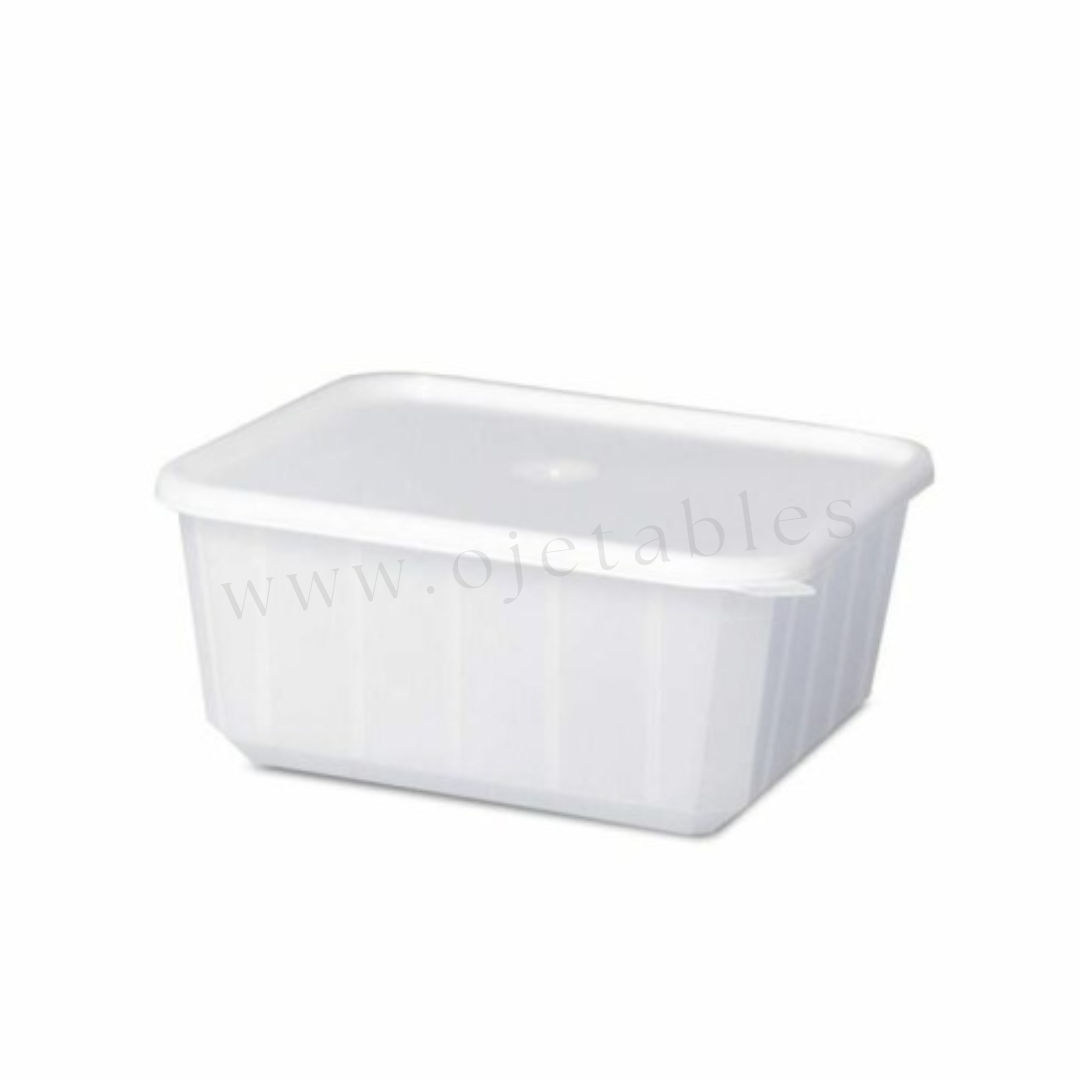 BOITE INJECTEE RIGIDE "CARTY BOX" 450ml avec couvercle