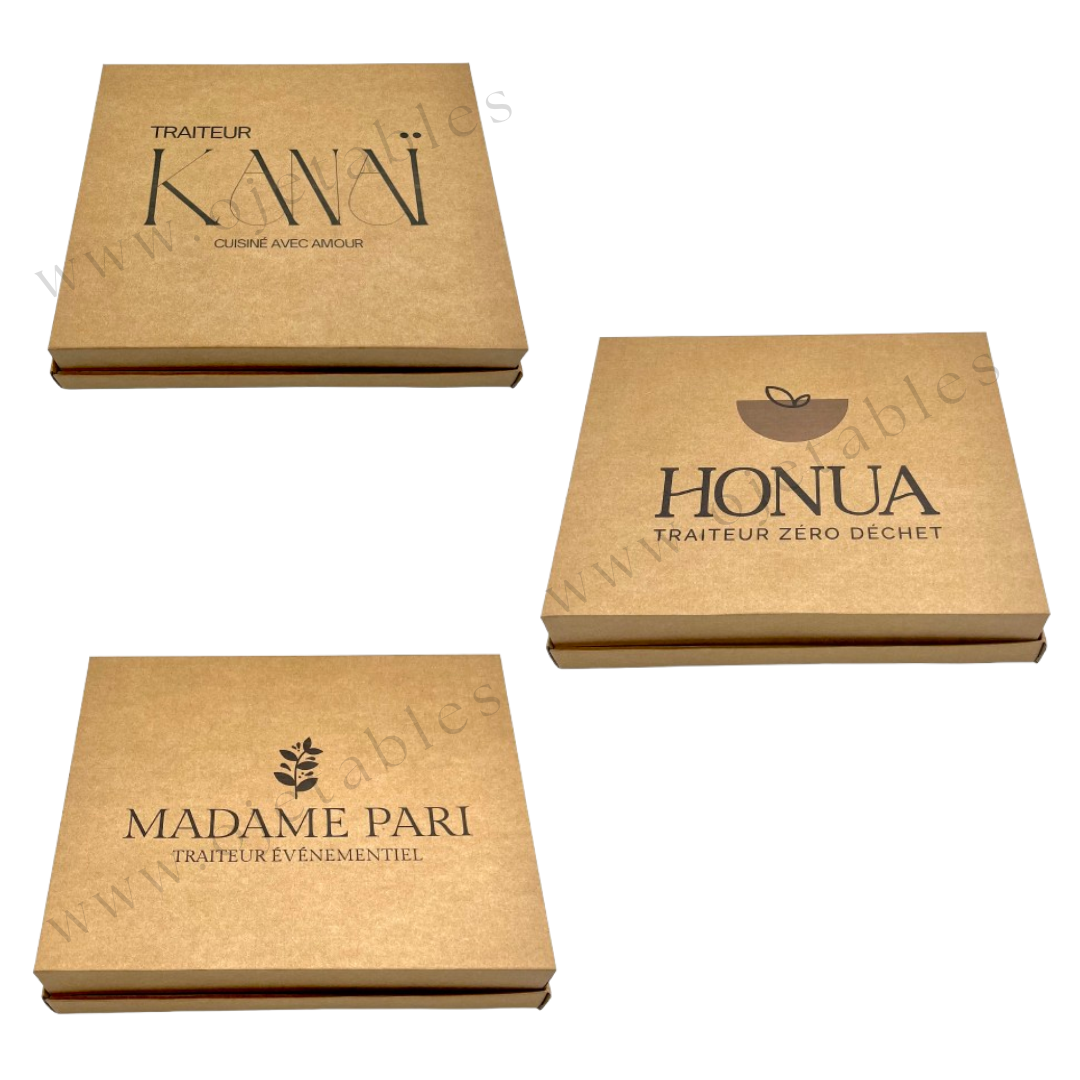 Coffret Plateau repas personnalisé 35x28x7cm