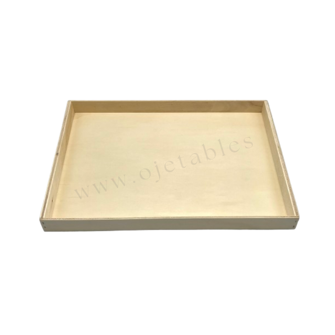 34 Plateaux bois 300x200x30mm