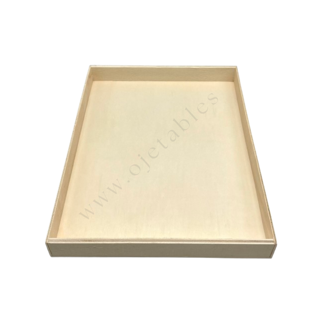 34 Plateaux bois 300x200x30mm