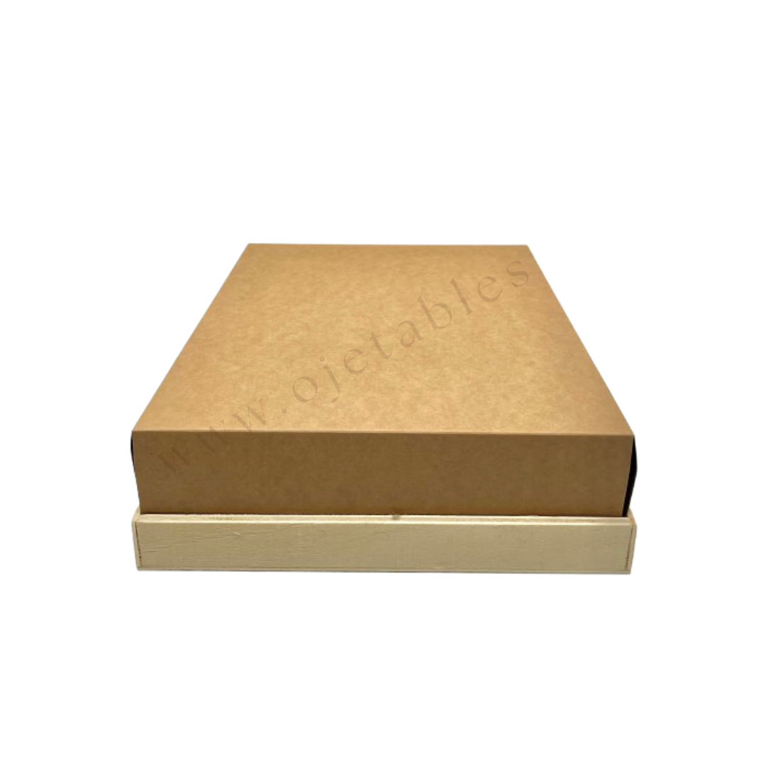 50 Couvercles pour Plateaux en bois 300x200x30mm