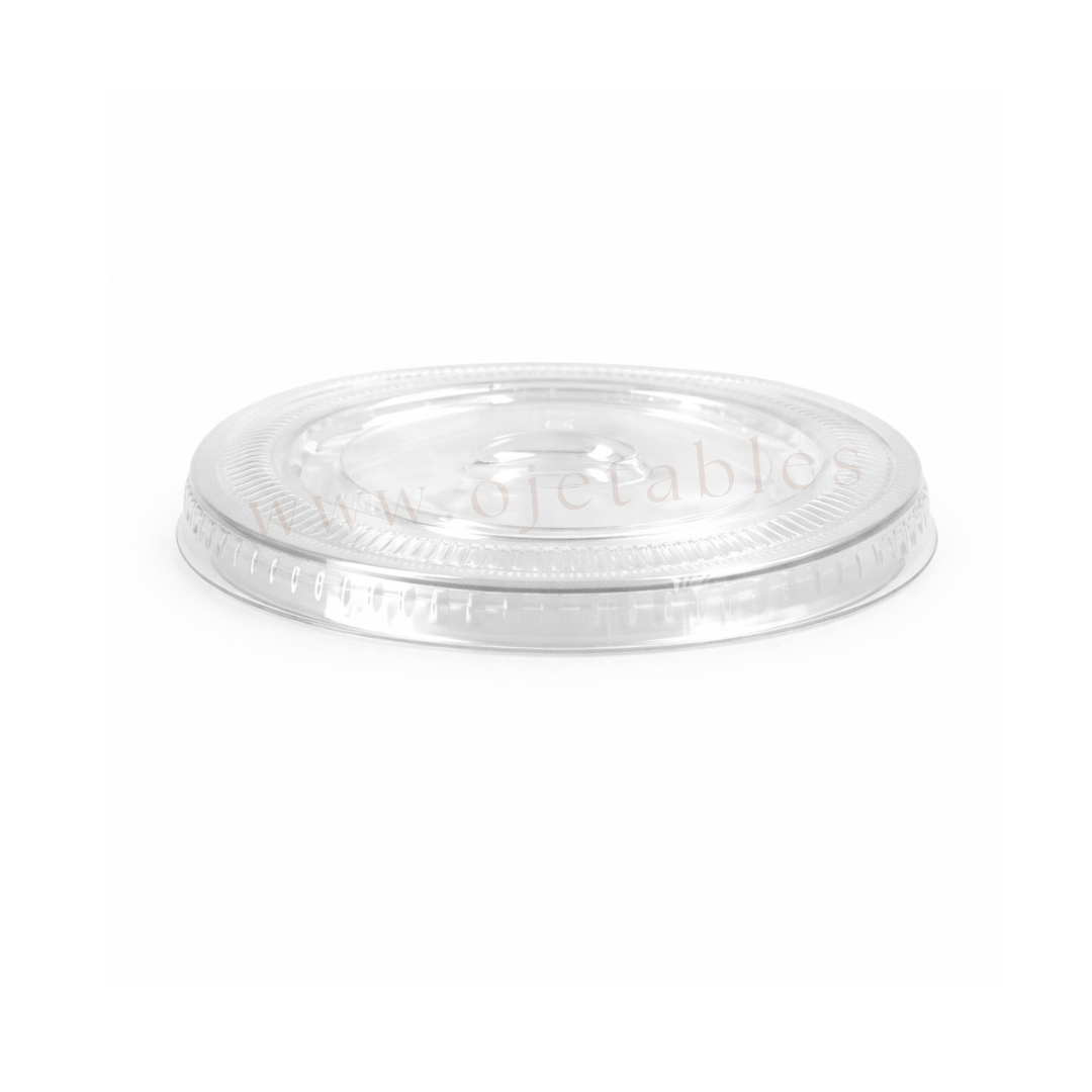 COUVERCLE PLAT SANS TROU POUR COUPE DESSERT 9oz /260ml personnalisée en 1 couleur 