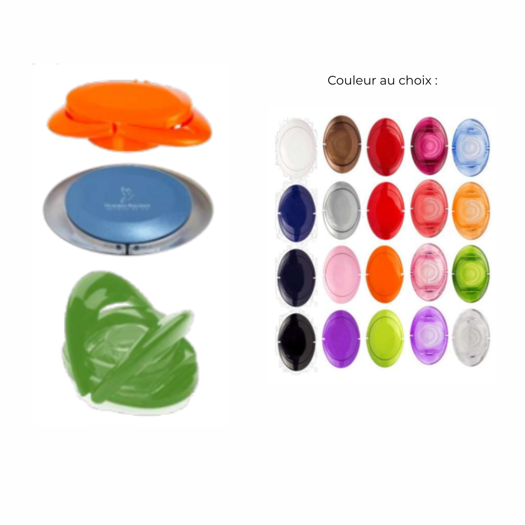 Stopper acrylique pour bouteille personnalisé - couleur au choix