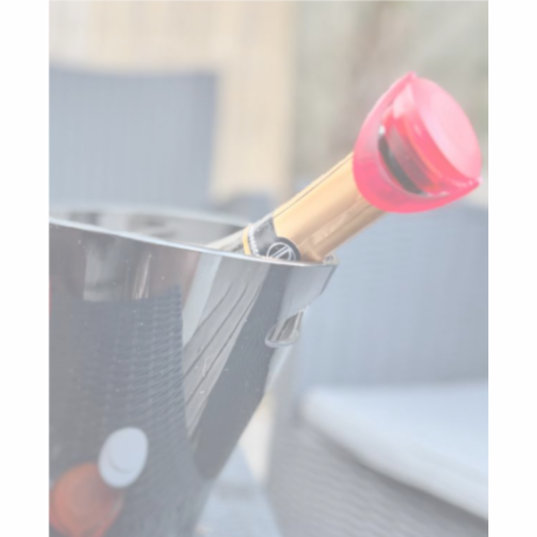 Stopper acrylique pour bouteille personnalisé - couleur au choix