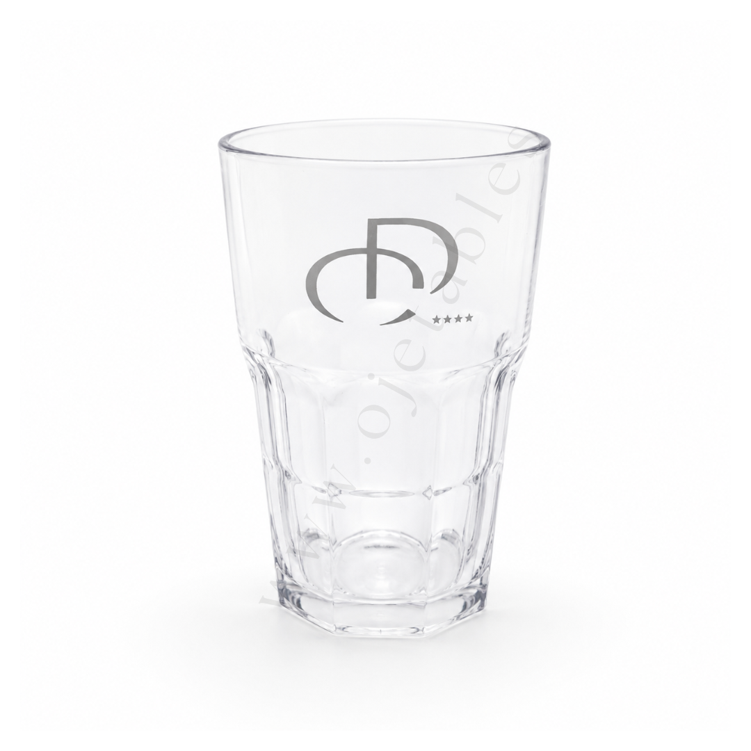 Verre Mojito incassable & réutilisable en SAN 40 cl Transparent - personnalisé en 1 couleur