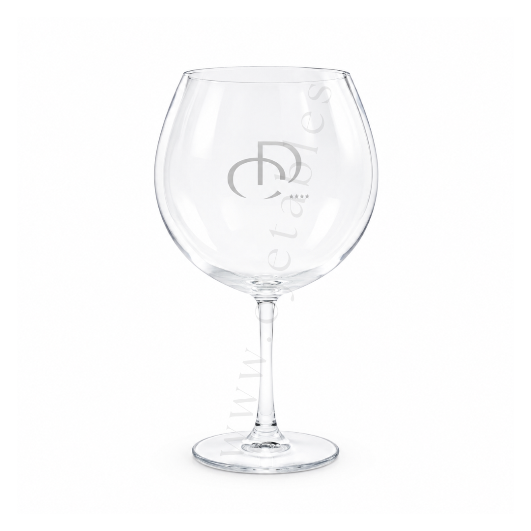 Verre à ballon Rosé Piscine Ballon incassable & réutilisable en TRITAN 70cl personnalisé