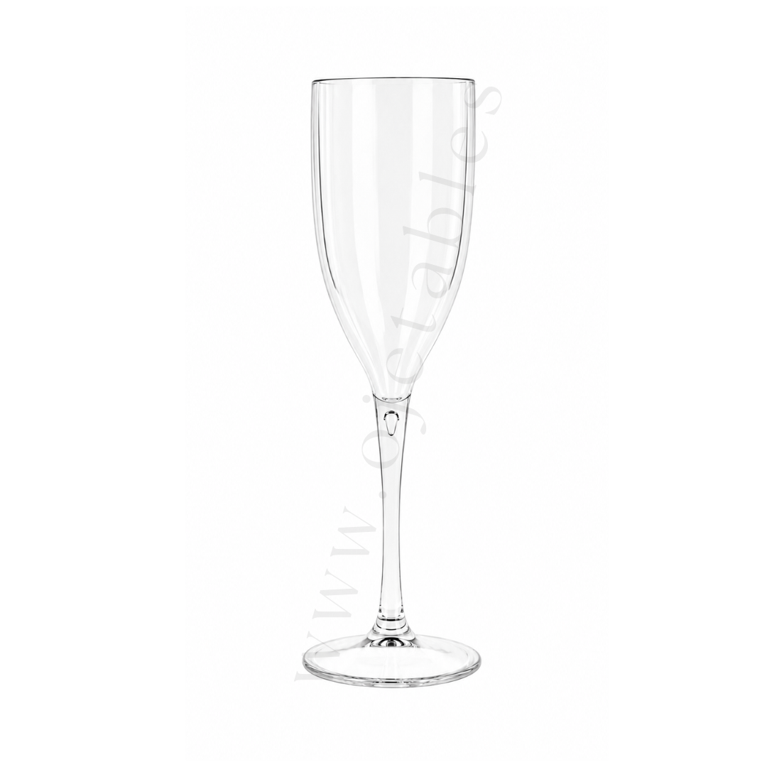 Flute à champagne Incassable et Réutilisable en SAN 12/15cl