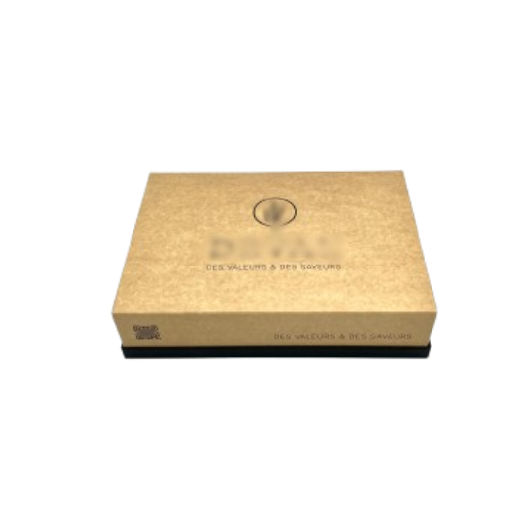 Couvercle pour plateau traiteur cocktail Rigide Lux 37x27x6cm