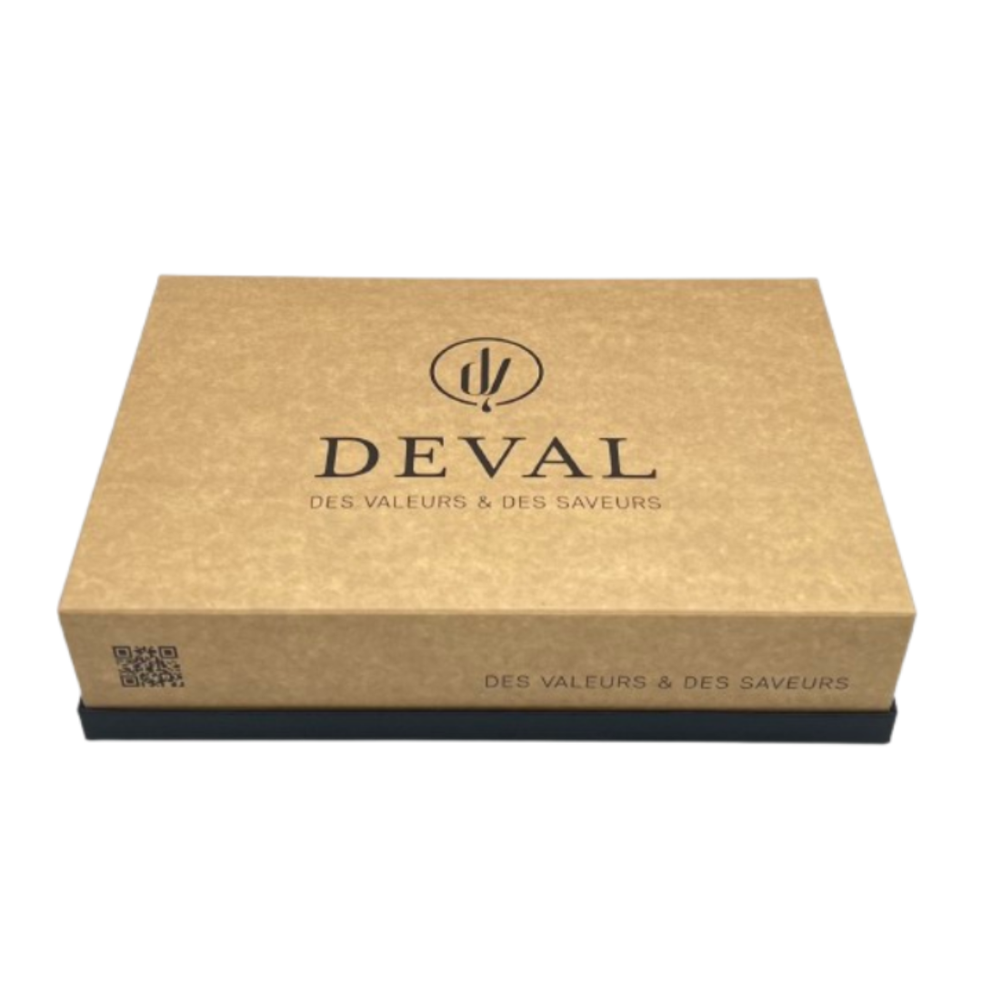 Couvercles personnalisé multicouleurs pour Plateau traiteur cocktail Rigide Lux 37x27 