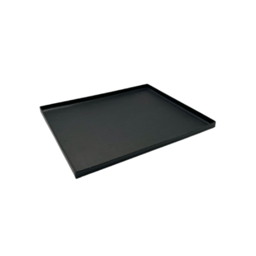 Plateau traiteur cocktail Rigide noir Lux 27x19cm