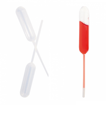 PIPETTES 4 ML  9CM TRANSPARENT PELD