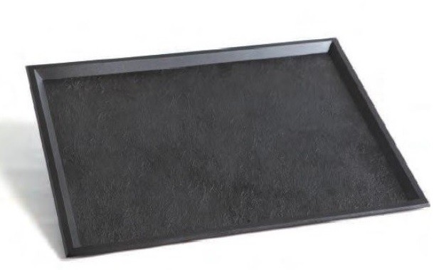 Couvercle pour Plateau texture ardoise 29.5x19.5cm 