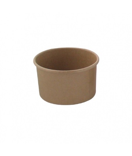 Pot en carton kraft 180ml  Ø 8,7x5,2cm