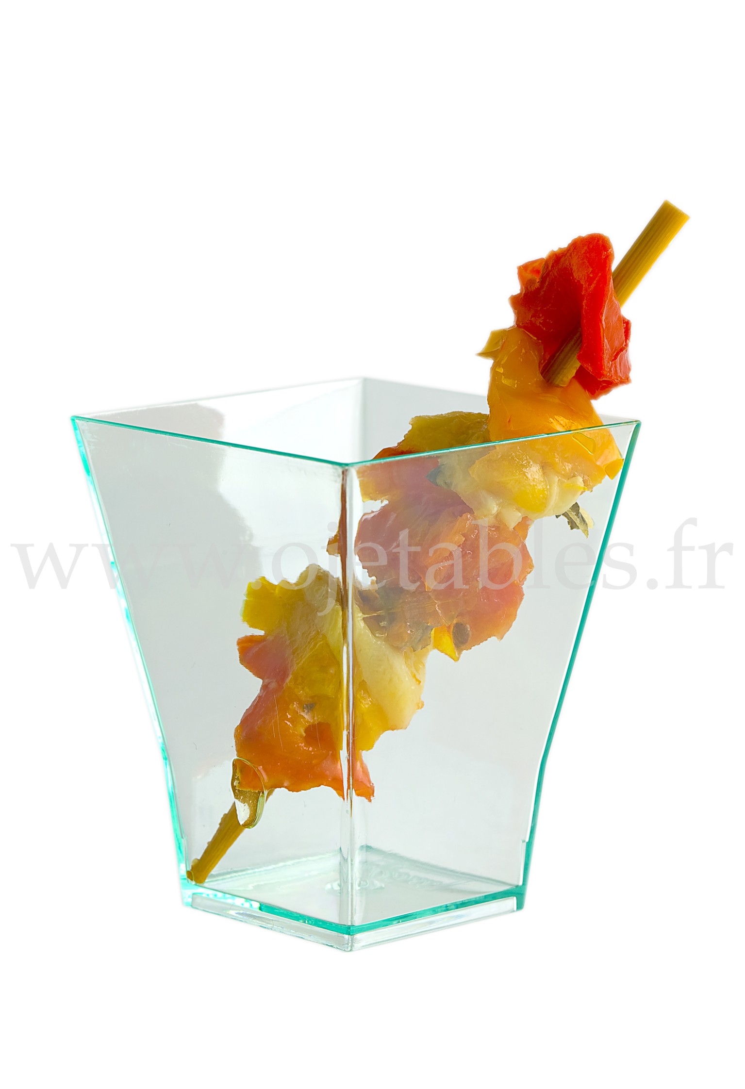 VERRINE PLASTIQUE TRANSPARENTE - PACK DE 24