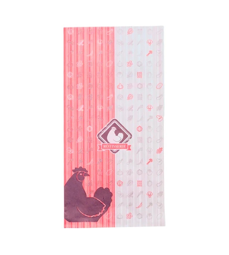 SAC POUR 1 POULET 45 G/M2 - 18+6x45cm Etanche