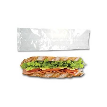 Sac sandwich transparent 14x35cm