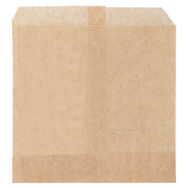 SACHET INGRAISSABLE KRAFT 12X12 CM 