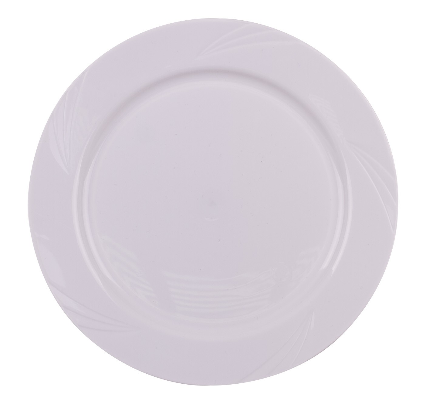 Assiette blanche réutilisable & Incassable  Ø 26cm