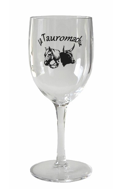 Verre à vin Réutilisable en TRITAN 15cl Personnalisé en 1 couleur