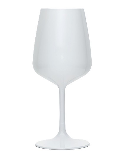 Verre à vin Cabernet Gourmet BLANC incassable & réutilisable en TRITAN 40cl