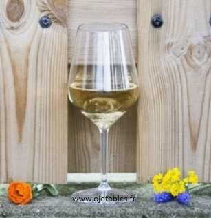 Verre à vin CABERNET réutilisable en TRITAN 40cl - Personnalisé en 1 couleur