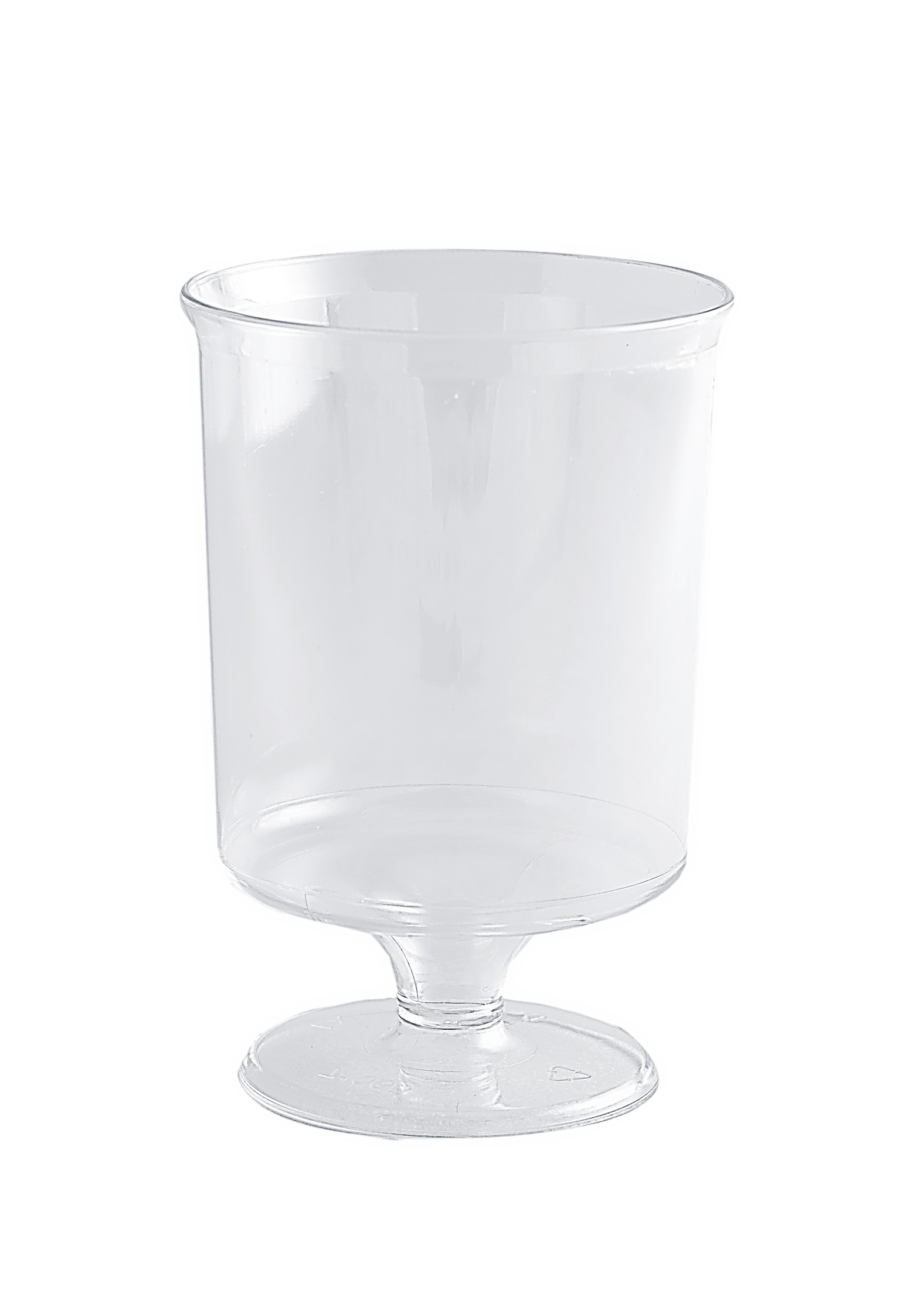 VERRE A PIED PLASTIQUE 10 CL