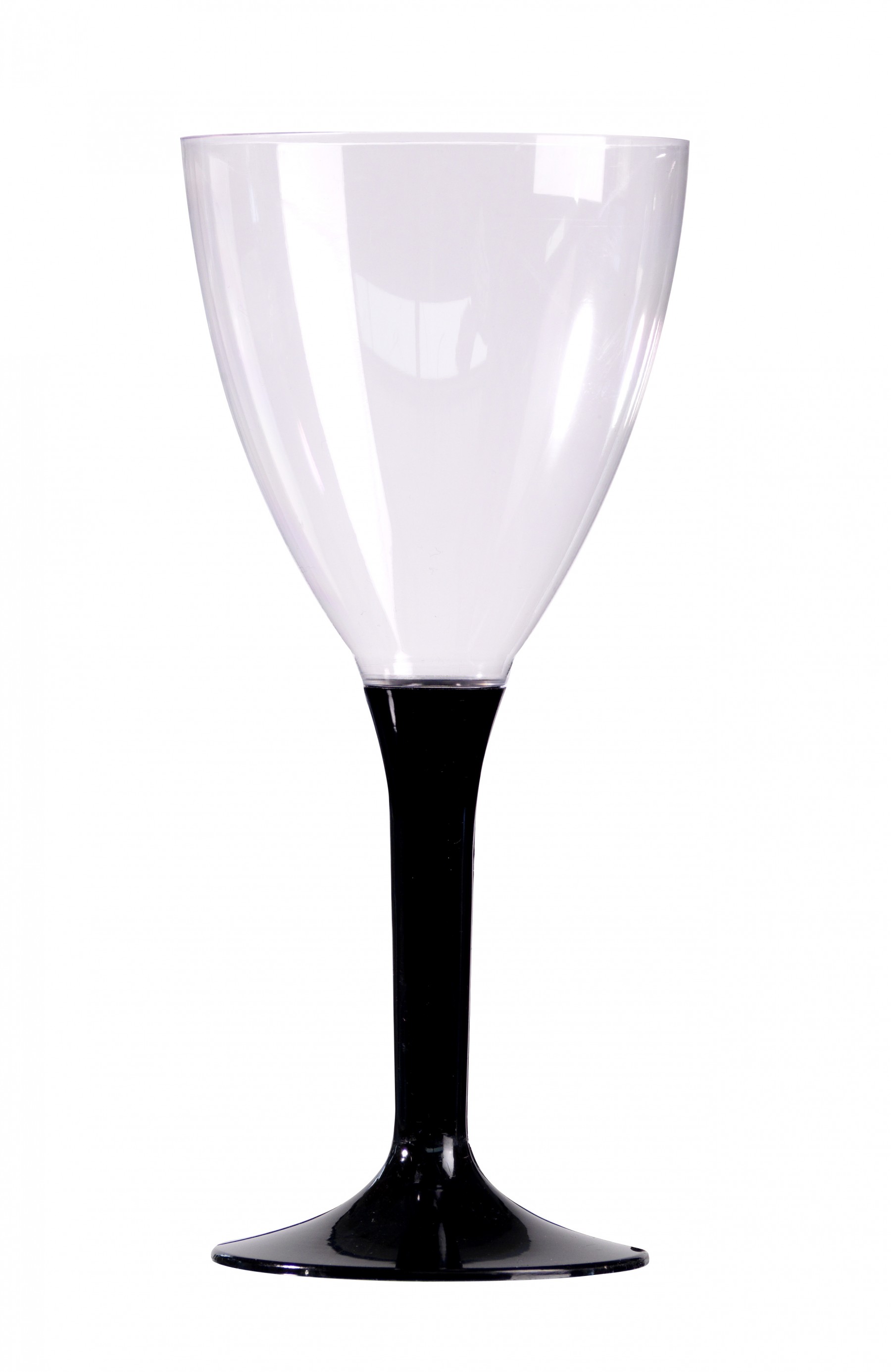 VERRE A VIN PLASTIQUE NOIR