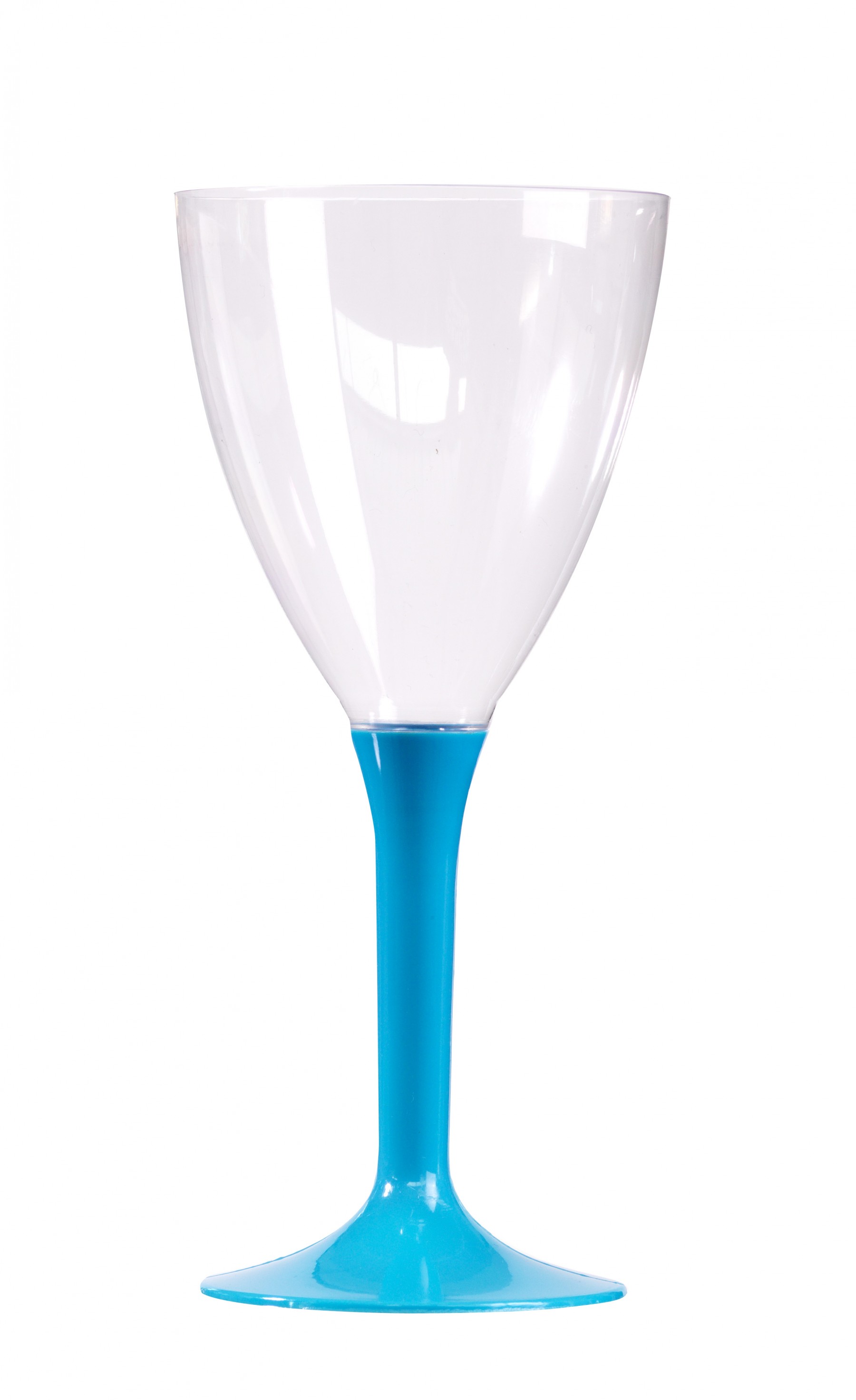 VERRE A VIN PLASTIQUE TURQUOISE