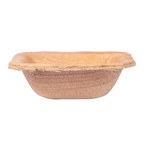 RAVIER EN PALMIER 7x7x2cm  Naturel