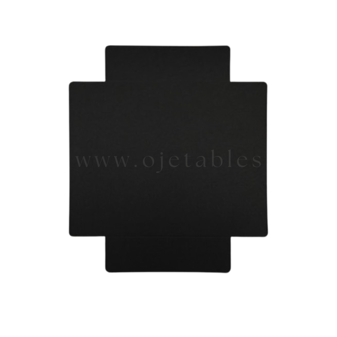 Couvercle pour plateau de présentation avec insert 