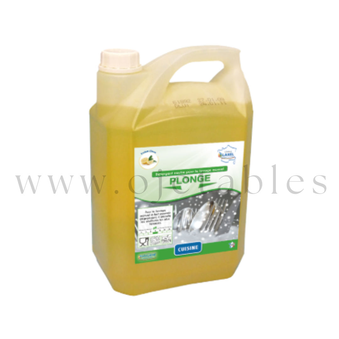 Liquide plonge manuel (citron)- 5litres