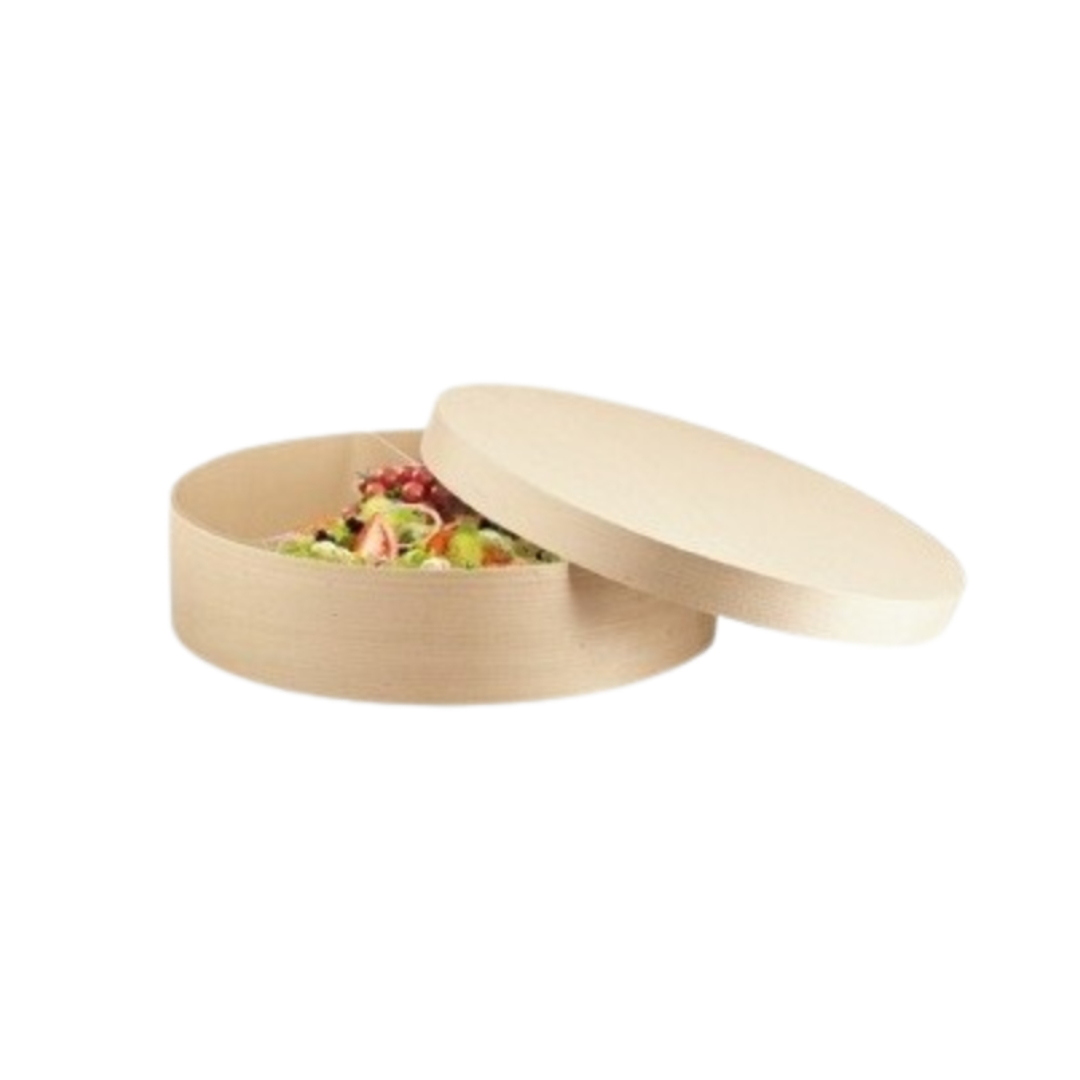 WOOD BOX XXL 6 LITRES AVEC COUVERCLE Ø33cm