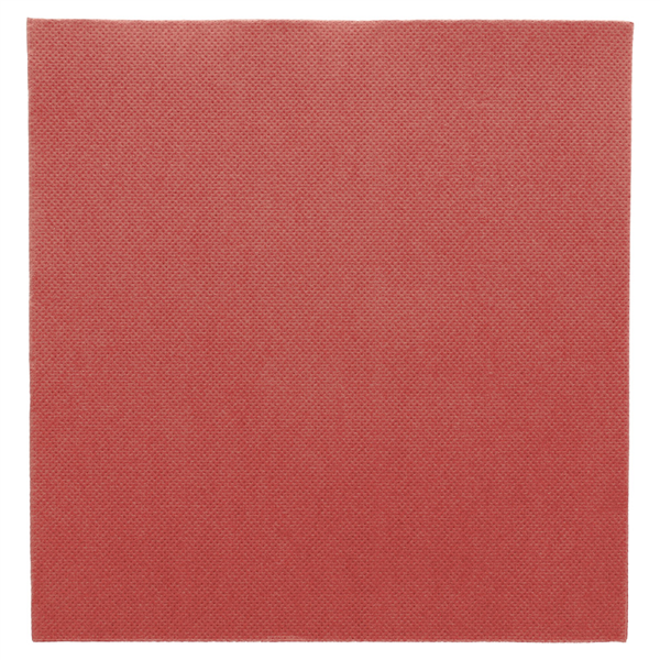 SERVIETTES ECOLABEL "DOUBLE POINT" 18 G/M2 39x39 CM BORDEAUX OUATE (1200 UNITÉ) - Garcia de Pou