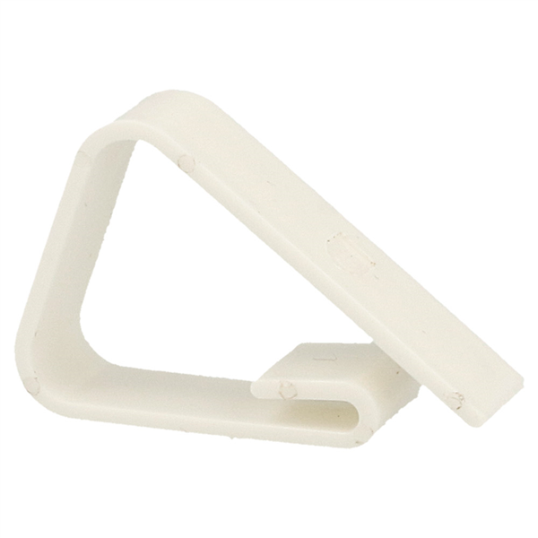 PINCES POUR FIXATION NAPPES  5x3,5x1 CM BLANC PP (100 UNITÉ) - Garcia de Pou