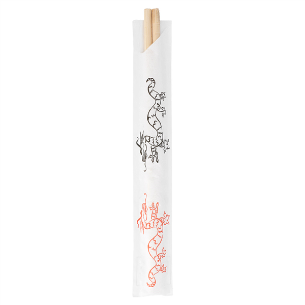 BAGUETTES CHINOISES EN SACHET  21 CM NATUREL BAMBOU (100 UNITÉ) - Garcia de Pou