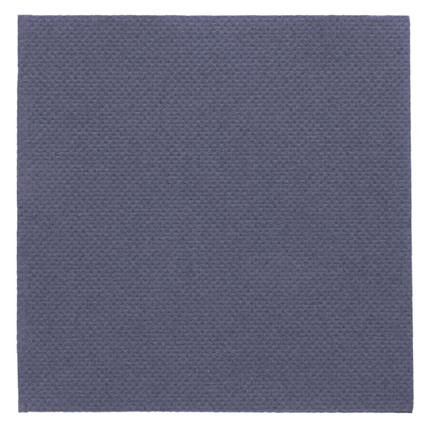 SERVIETTES ECOLABEL "DOUBLE POINT" 18 G/M2 20x20 CM BLEU MARINE OUATE (2400 UNITÉ) - Garcia de Pou