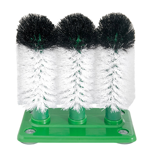 BASE+3 BROSSES LAVAGE VERRES  19x9,9x19 CM POLYESTER (1 UNITÉ) - Garcia de Pou