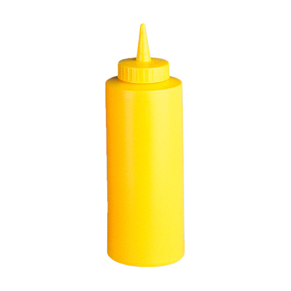 POIRES À SAUCES 360 ML Ø 6x18,2 CM JAUNE HDPE (6 UNITÉ) - Garcia de Pou