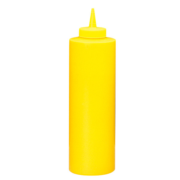 POIRES À SAUCES 720 ML Ø 7x24,2 CM JAUNE HDPE (6 UNITÉ) - Garcia de Pou