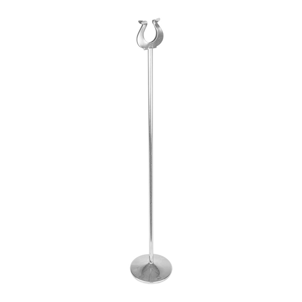 PINCE POUR NUMÉROS DE TABLE  46 (h) CM ARGENTE INOX (1 UNITÉ) - Garcia de Pou