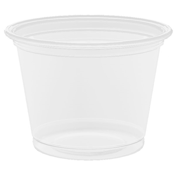 PETITS POTS MICRO-ONDABLES 30 ML Ø4,5x3,3 CM TRANSPARENT PP (2500 UNITÉ) - Garcia de Pou