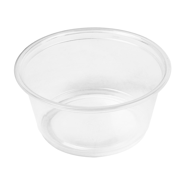 PETITS POTS MICRO-ONDABLES 100 ML Ø7,4x3,5 CM TRANSPARENT PP (2500 UNITÉ) - Garcia de Pou