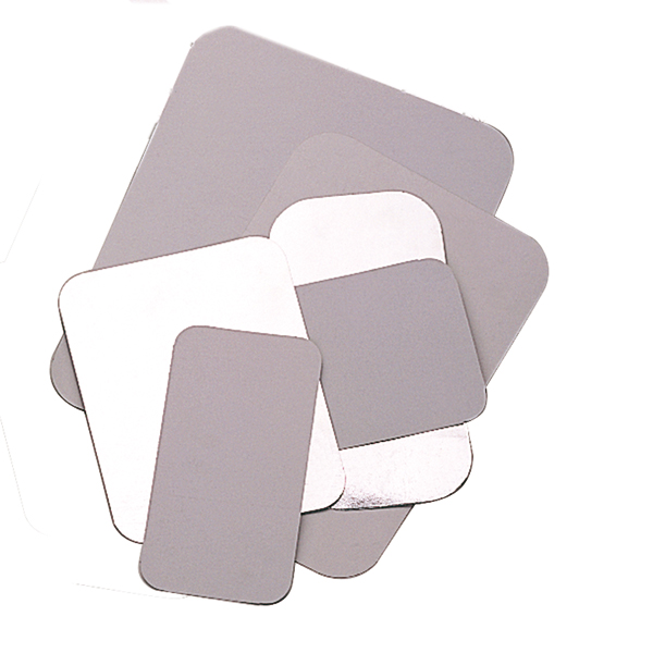 COUVERCLES POUR REFERENCE 135.67  18,5x13,4 CM BLANC ALUMINIUM (100 UNITÉ) - Garcia de Pou