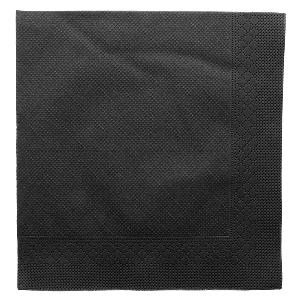 SERVIETTES ECOLABEL 4 PLIS "QUATTRO" 21 G/M2 45x45 CM NOIR OUATE (750 UNITÉ) - Garcia de Pou