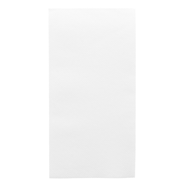 SERVIETTES PLIAGE 1/8  45 G/M2 40x40 CM BLANC AIRLAID (750 UNITÉ) - 