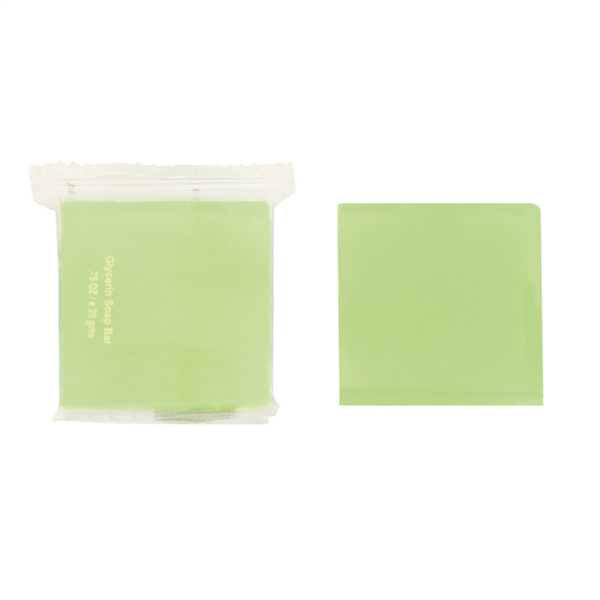 SAVONS  19 G 4x4 CM VERT GLYCERINE (500 UNITÉ) - Garcia de Pou