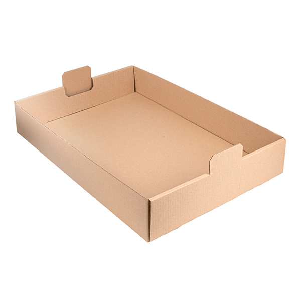 PLATEAUX "TRAITEUR"  380 G/M2 62x43,5x9,5 CM HAVANE KRAFT (50 UNITÉ) - Garcia de Pou