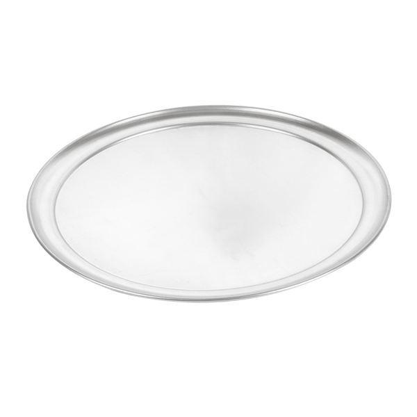 ASSIETTE À PIZZA PLATE  Ø 35 CM ARGENTE ALUMINIUM (1 UNITÉ) - Garcia de Pou